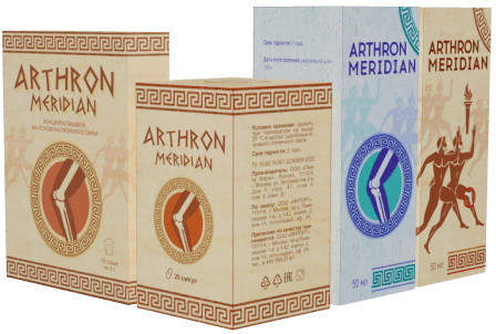 Описание комплекса для суставов Arthron Meridian (Артхрон Меридиан)